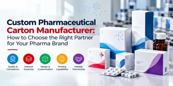 Custom Pharmaceutical Carton Manufacturer: How to Choose the Right Partner for Your Pharma Brand